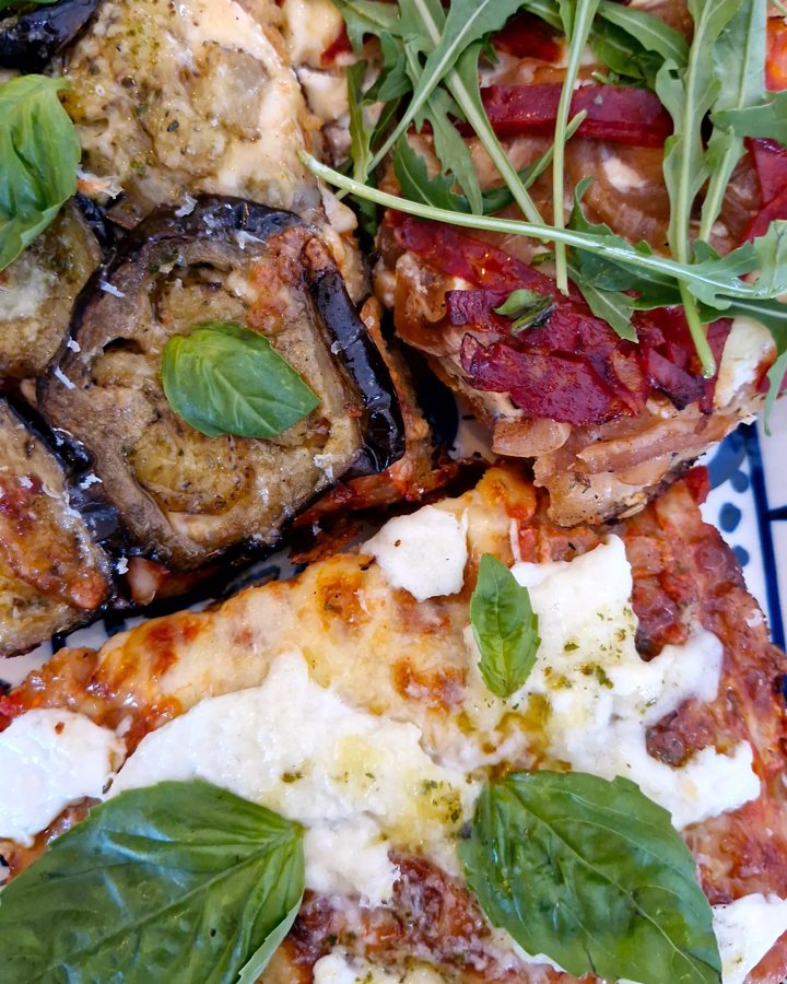 Pizza com burrata